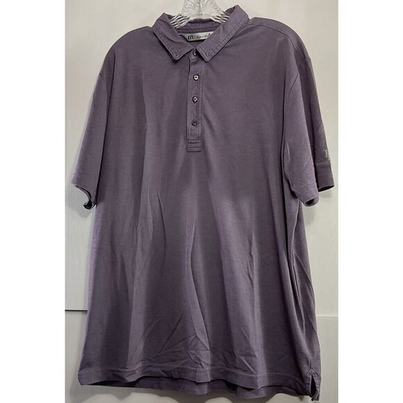 Travis Matthew Men’s Purple Golf Shirt Size XL Short Sleeve Polo - Picture 1 of 12